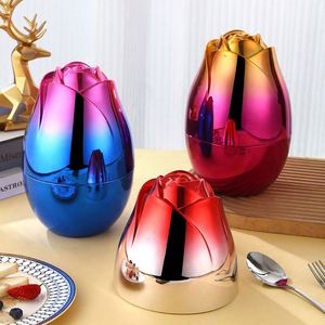ชุดช้อนส้อมสแตนเลส 410 รุ่น Mood Egg ของ New Tableware ประกอบด้วยช้อนกาแฟ ส้อมผลไม้ 12 ชิ้น บรรจุในกล่องของขวัญรูปดอกกุหลาบสุดหรู - Product Image 2