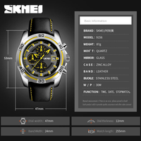 Coffret Cadeau Montre Quartz Homme Portefeuille SEIKO Bracelet Cuir Rond Chronographe Date Etanche Luxe OEM Logo Usine