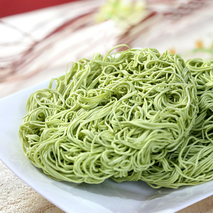 Hot Selling Green Spinach Noodles Children Healthy Diet Factory Wholesale Noodles - Product Image 3