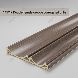 Panel de Pared Moderno de WPC, Impermeable e Ignífugo, Diseño Acanalado Personalizado, Múltiples Colores y Tamaños para Uso en Hoteles y Comercios, Marca BAIJAX - Product Image 3