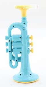 ทรัมเป็ตของเล่นดนตรีสำหรับเด็ก: เครื่องมือจำลองพร้อมดนตรีและไฟ-สีแดงบีโกเนีย - Product Image 3