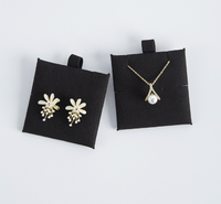 Panneau en microfibre écologique de luxe résistant aux rayures pour boîte de présentation de bijoux