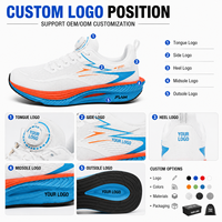 Chaussures de sport personnalisables en maille à lacets, baskets de course, fabricant OEM, faible MOQ, livraison rapide, vente en gros, sur mesure pour hommes et femmes