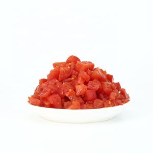 Vendita diretta in fabbrica pomodoro di prugne tritato in scatola italiano in scatola - Product Image 1