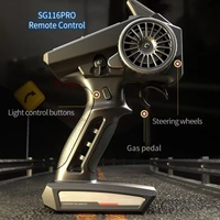 ZLL SG116 PRO/SG116 MAX Coche RC de 4 Canales con Motor con Escobillas y sin Escobillas, Escala 1:16, 4WD, Alta Velocidad 40-80km/h, Listo para Usar en Interiores y Exteriores