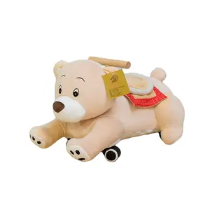 Multifunction Lovely Rocking Horse Toy Bear For Children Rocking Horse For Rental Commercial Christmas Gift Rocking Horse