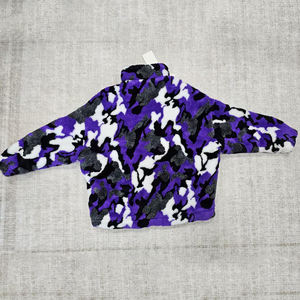 Chaqueta de Invierno con Cremallera para Mujer, Multicolor, Gruesa, Precio Bajo, Sudadera Deportiva con Camuflaje y Cremallera - Product Image 4