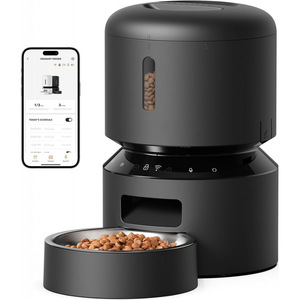 Smart Automatic Pet <b>Feeder</b> APP Control <b>Timed</b> Food Dispenser Odor Free Plastic Cat Feeding Bowl for Indoor Cats - Product Image 4