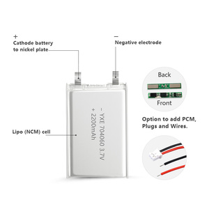 Công suất cao tùy chỉnh công suất nhà máy nóng bán OEM/ODM mô hình yxe704060 Lithium ion có thể sạc lại túi pin bán rắn - Product Image 6