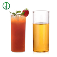 Tasse en verre à paroi unique, pour boisson, jus de fruits, bon marché, 12 unités