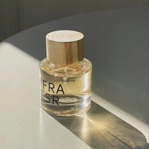 Logo personalizzato Low MOQ 30ML 50ML 100ML acqua smerigliato vetro profumo pompa spruzzatore bottiglie vuote con tappo in legno e scatola di imballaggio - Product Image 3
