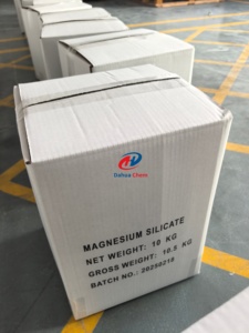 Meilleur prix pour la poudre de silicate de magnésium, agent de remplissage cosmétique MgSiO3 CAS 1343-88-0, silicate de magnésium pour les soins du corps et de la peau - Product Image 1