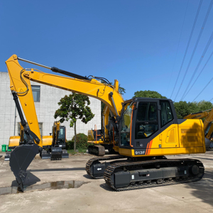 Nouvelle pelle sur chenilles hydraulique Liugong 913F de 13 tonnes avec moteur Cummins pour la construction, l'exploitation minière et les travaux de terrassement - Product Image 2