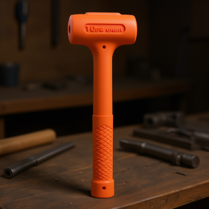 Martillo Compo-Cast sin rebote con cabeza de goma de 10 oz para metalurgia y carpintería - Product Image 3