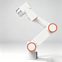Bras de robot collaboratif articulé à 6 axes, Cobot piloté par un servomoteur PLC pour application de soudage de précision