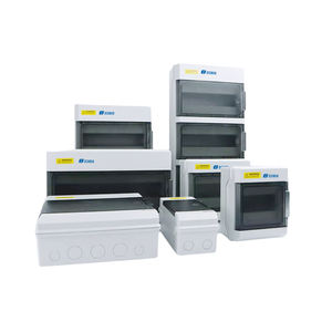 ZCEBOX IP65 Wasserdichter Verteiler kasten ABS PC Glasfaser Wasserdichtes Gehäuse OEM ODM Haupt strom verteilung Wasserdichte Box - Product Image 1