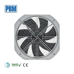 Ventilação EC-DC comercial ip55 48v ventilador axial de escape, escapamento de fluxo para greenhouse