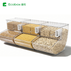 Grand bac à pelle pour aliments pour animaux, céréales, noix, produits biologiques – Bac à pelle pour supermarchés et magasins de détail - Product Image 2