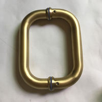 Poignée de porte en verre de luxe Poignée de porte de douche de haute qualité pour porte en verre de douche