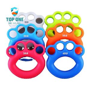 TopOne Fitness artritis dedo terapia física entrenador silicona pinza Fidget Spinner silicona empuñaduras de mano - Product Image 1