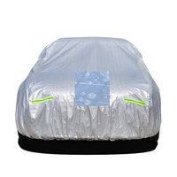 Incroyable fabricant protection contre la grêle étanche anti-inondation oxford accessoires durable automobile voiture couverture solaire soie bâche de voiture