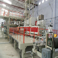 Nouvelle machine d'extrusion de bâche PVC à vis simple DSY, ligne de production de film plastique haute productivité, contrôle PLC, pompe, roulement