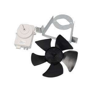 Refrigerator Condenser Fan Motor Replacement Kit W10181323 115V Electric With Fan Blades And Mounting <b>Bracket</b> - Product Image 1