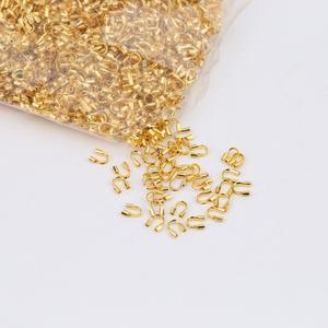 100 pièces u-boucle à la main fil Protection boucle fermée Clip boucle bijoux à bricoler soi-même accessoires en métal - Product Image 4