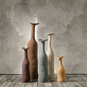 Art nordique Vase de table Antique Arrangement de fleurs d'embryon en céramique pour ornement de Style nordique uni de salon - Product Image 3