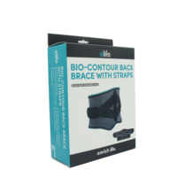 E-Life E-WA401 Ceinture de soutien lombaire respirante pour soulager les douleurs du bas du dos et maintenir la taille