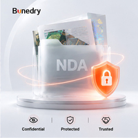 Papier certifié Bonedry 120g avec filigrane, en coton et fibres de chanvre, pour l'authentification de documents avec protection NDA