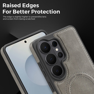 Étui <span class=keywords><strong>de</strong></span> luxe en cuir avec support magnétique pour Samsung Galaxy S26 Ultra S25 S24, <span class=keywords><strong>coque</strong></span> en TPU - Product Image 6