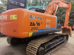 Excavadora Usada de 20 Toneladas, Original de Japón, 2023, Segunda Mano, Zaxis ZX200-3 ZX200-6 ZX HITACHI, 90% Nueva, ZX200, con 1 Año de Garantía - Product Image 3