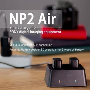 Chargeur de batterie NP2 Air NP-fz100 NP-FW50 NP-BX1, charge complète en 90 minutes, max 25W, entrée Type-C, double canal - Product Image 2