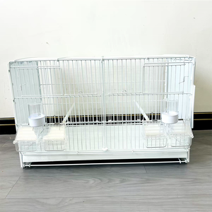 Cage à oiseaux en métal durable, très vendue, pour perroquets, agapornis, canaris, sissins et sérens - Product Image 1