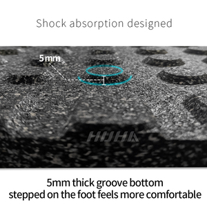 Распродажа, нетоксичный резиновый коврик для спортзала, антивибрационный резиновый коврик для спортзала, амортизационная плитка для спортзала - Product Image 2