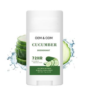 OEM personalizado 75g higiene femenina desodorante Stick para mujeres planta fórmula botín opción recargable - Product Image 2