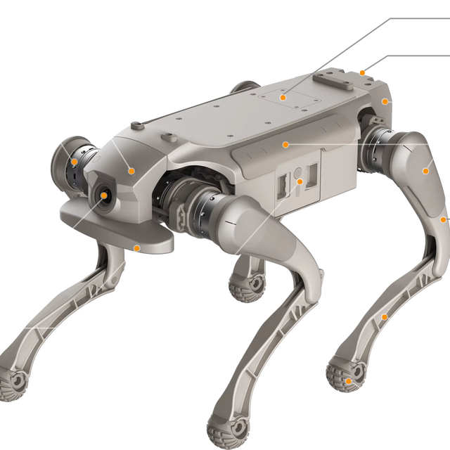 Four Legged Intelligent Bionic Robot