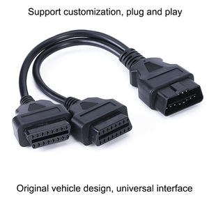 <span class=keywords><strong>สาย</strong></span>ต่อ <span class=keywords><strong>OBD2</strong></span> แบบแยก 16 พิน ตัวผู้ เป็น ตัวเมียคู่ แบบ Y - Product Image 2