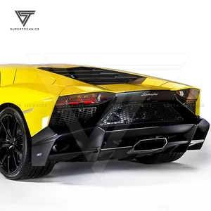 LP720 Kit Bumper Belakang Serat Kaca, Gaya untuk Lamborghini Aventador LP720 LP700