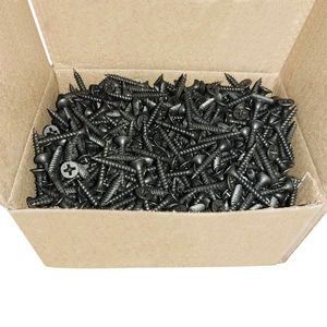 Vis autoperceuses pour plaques de plâtre à filetage fin et grossier, prix usine, pour une installation facile - Product Image 1