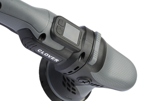 ماكينة تلميع سيارات لاسلكية من كلوفر BL15 Plus ببطارية 20 فولت 5.0 أمبير ومسار 15 مم مع لوحة رقمية وشاشة، حركة مزدوجة عشوائية لتفصيل السيارات - Product Image 5