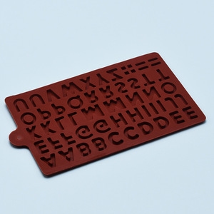Moldes <span class=keywords><strong>de</strong></span> <span class=keywords><strong>Silicona</strong></span> para <span class=keywords><strong>Chocolate</strong></span> con Letras y Números, para Hacer Chocolates y Dulces DIY - Product Image 4