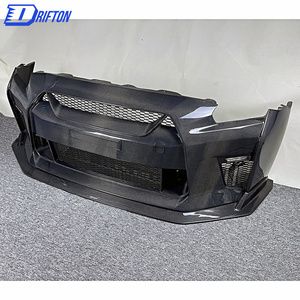 Pare-chocs avant en fibre de carbone CMST pour Nissan GTR R35 Kit de carrosserie - Product Image 4