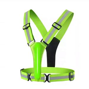 Rompi Lari Reflektif LED Pakaian Peringatan Keselamatan Reflektif Tali Pengisian Daya USB Tali Elastis Pakaian Reflektif untuk Anak-anak - Product Image 2