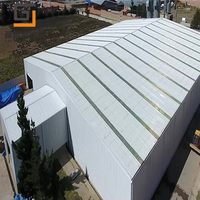 Almacén Metálico Prefabricado Totalmente Personalizado, Almacén de Acero de Ensamblaje Rápido, Estructura Antisísmica y de Ahorro Energético