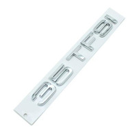 Autocollant 3D chromé ABS noir et argent pour emblème latéral de voiture 4x4 TFSI 30-55, lettres de badge et décalcomanie de coffre