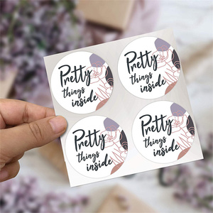 Étiquettes autocollantes jolies choses à l'intérieur, pour votre petite commande d'affaires, 100 pièces - Product Image 3
