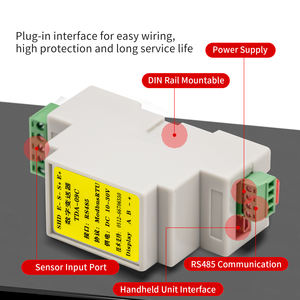 Trasmettitore di Peso Digitale Ouluda TDA-09C RS485 Amplificatore di Segnale di Pesatura a Pressione Modbus RTU 4-20mA Personalizzabile per Liquidi e Gas - Product Image 4