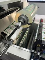 Machine d'étiquetage automatique tout-en-un à prix d'usine, 2 têtes d'impression, imprimante d'étiquettes numérique